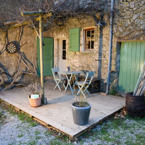 Entrée du gite Mas Rouveyrac