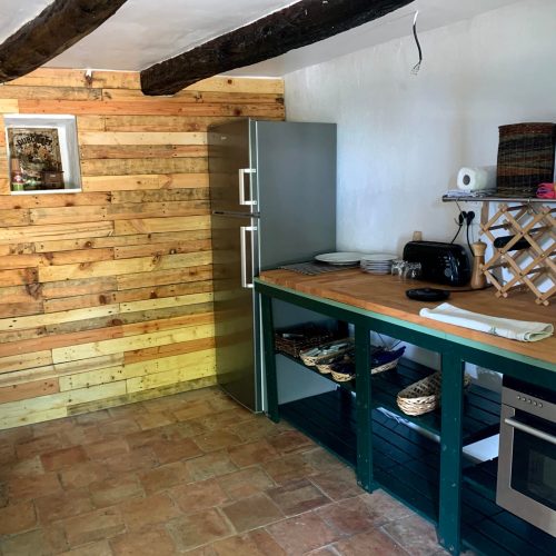 Cuisine aménagée du Mas Rouveyrac